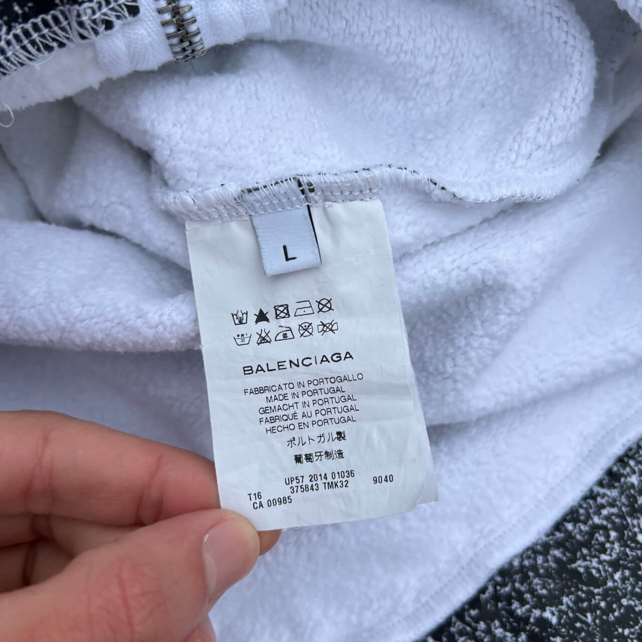 Balenciaga Zip Paint