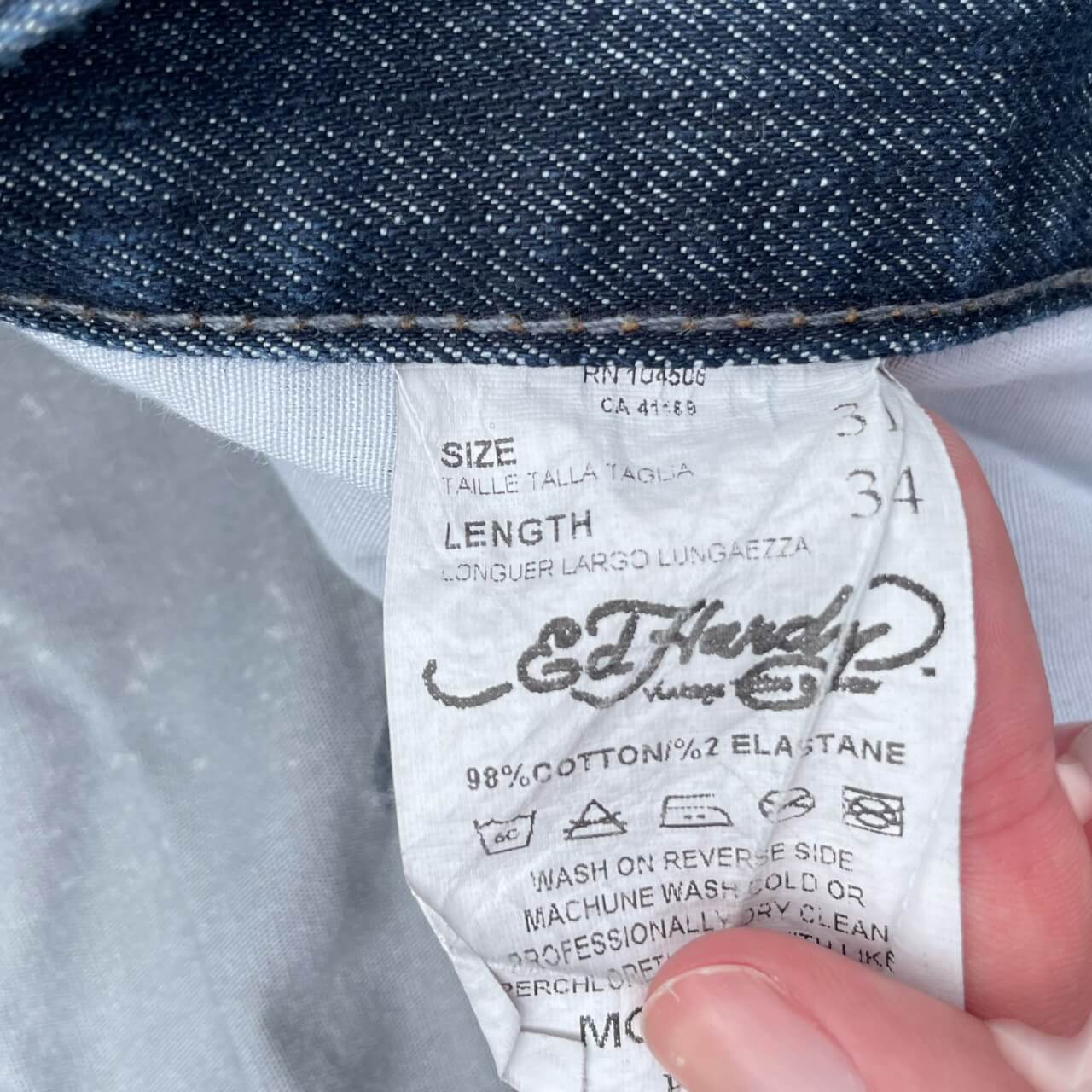 Ed Hardy Cargo Jean