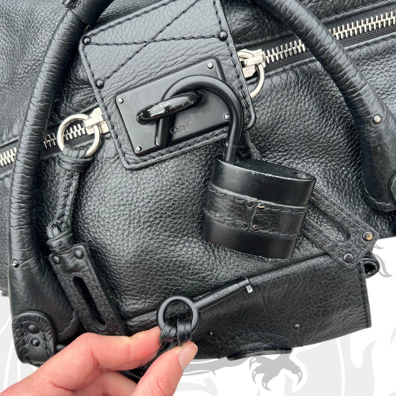 Chloe Paddington Leather Bag