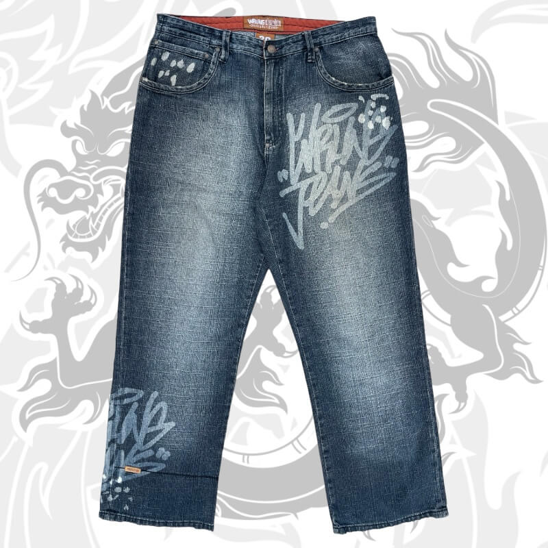 Wrung Baggy Jean