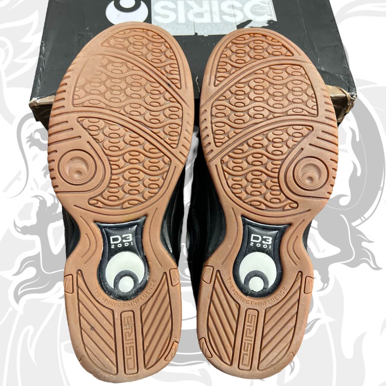 Osiris D3 2001 Black/Gum Shoes