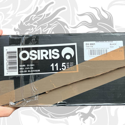 Osiris D3 2001 Black/Gum Shoes