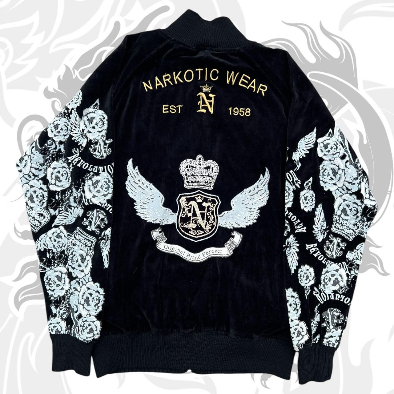 Narkotic Zip Velvet