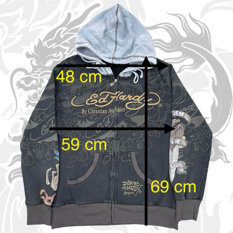 Ed Hardy Zip ( L )