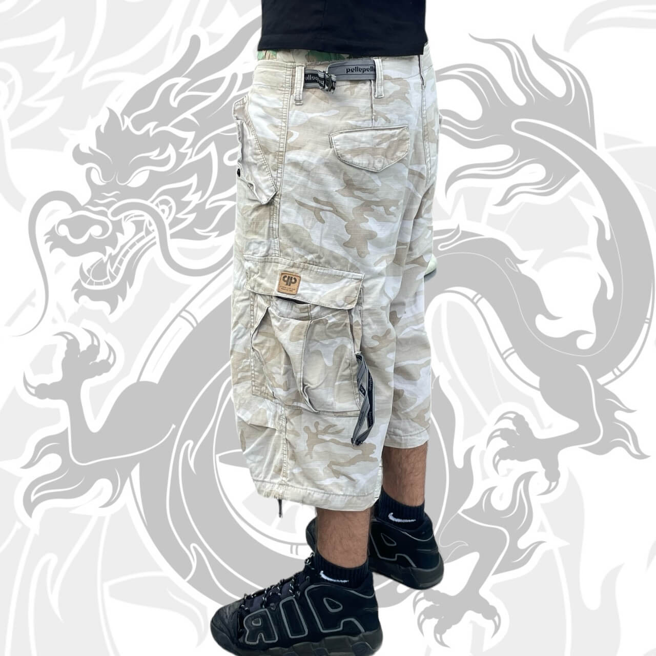 Pelle Pelle Camo Short