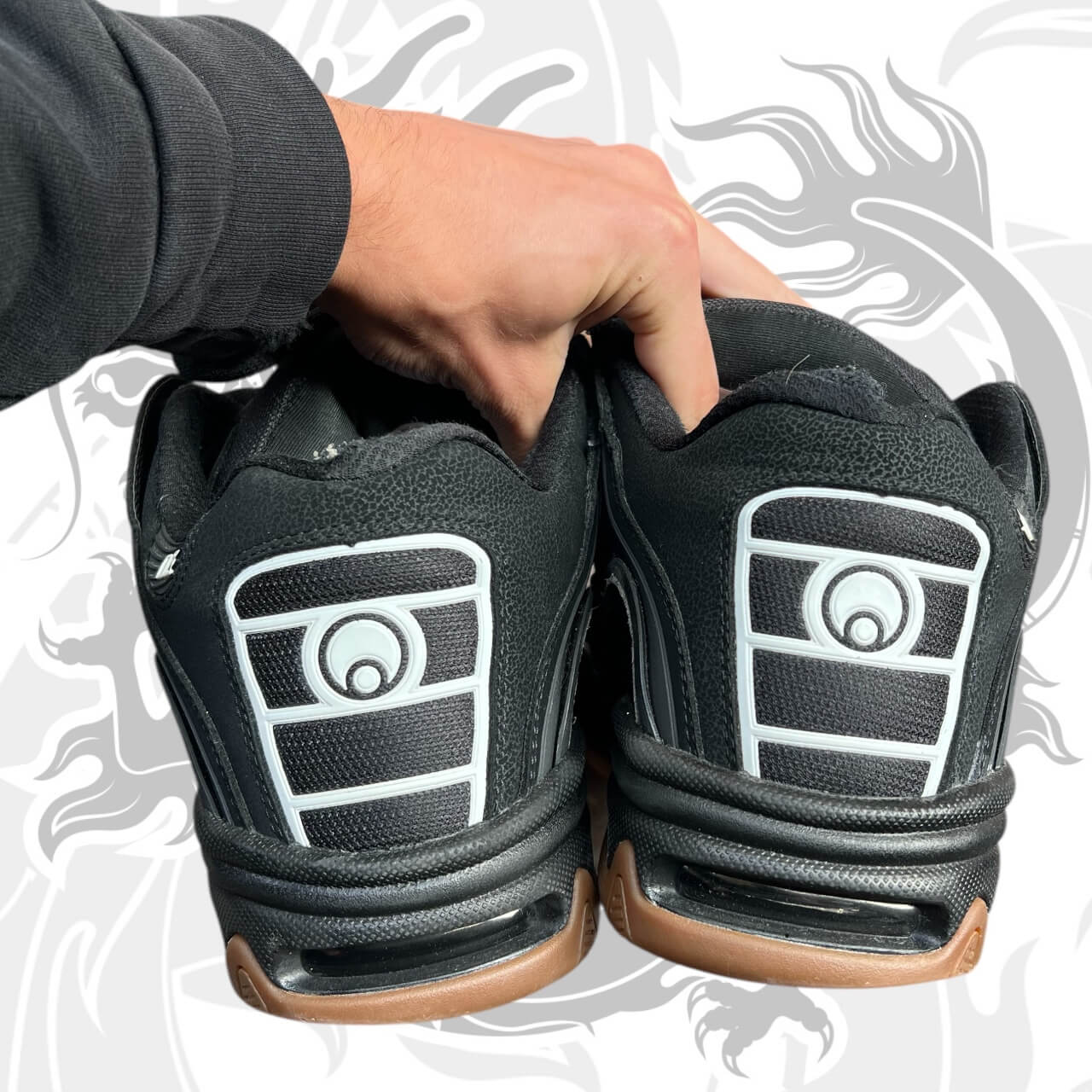 Osiris D3 2001 Black/Gum Shoes