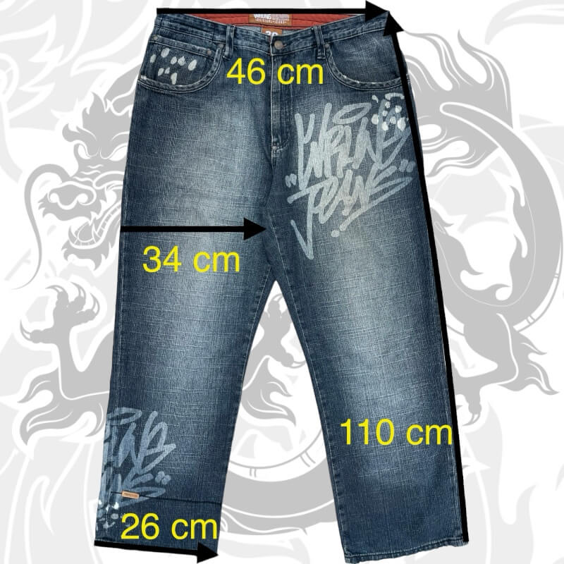 Wrung Baggy Jean