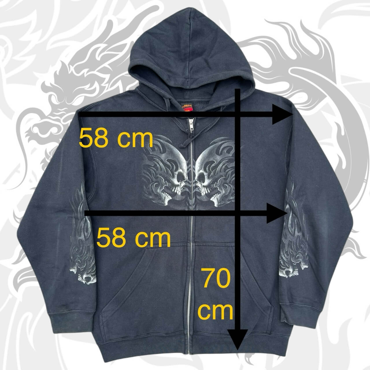 Skull Zip