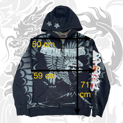 Ed Hardy Zip Camo